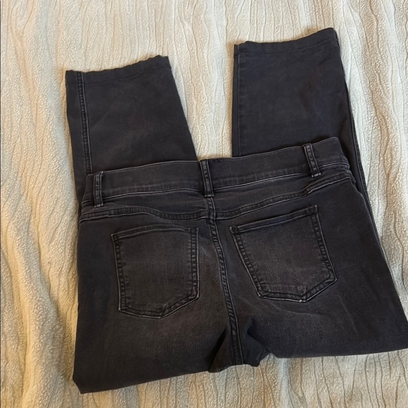 Spanx Black cropped Jeans size medium - Picture 8 of 9